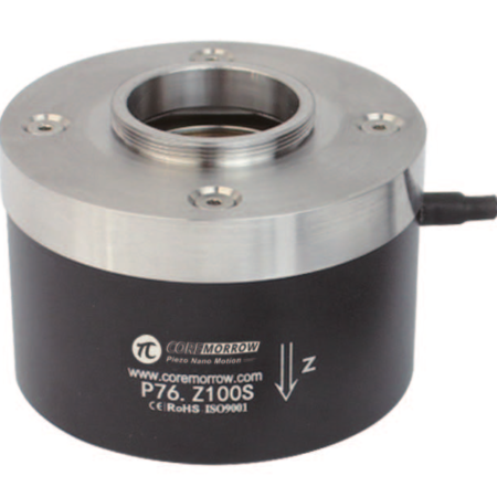 P76 Piezo Objective Scanners, 50 100 200μm, load to 900g